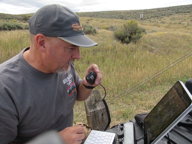 WB0RBA on phone